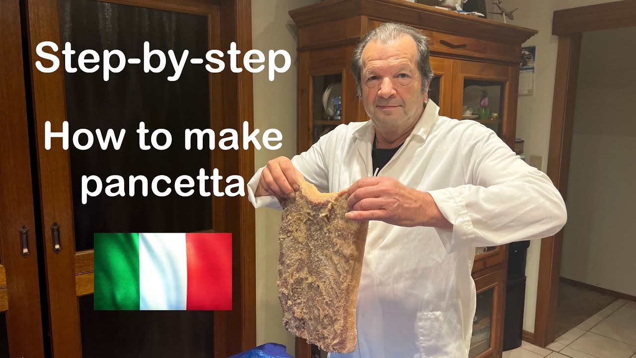 How to make pancetta | Step-by-step | Traditional Italian Way 🇮🇹