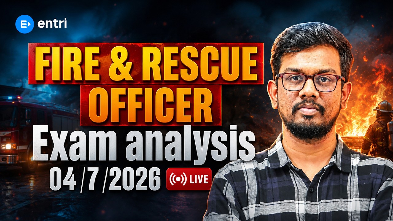 Fire and Rescue officer Exam Analysis | Kerala PSC | FIRE MAN EXAM | FIRE WOMAN EXAM