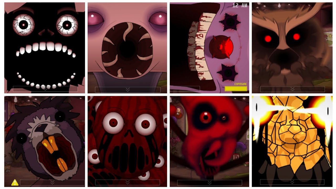 One Night at Flumpty's 2 Reboiled - All Jumpscares