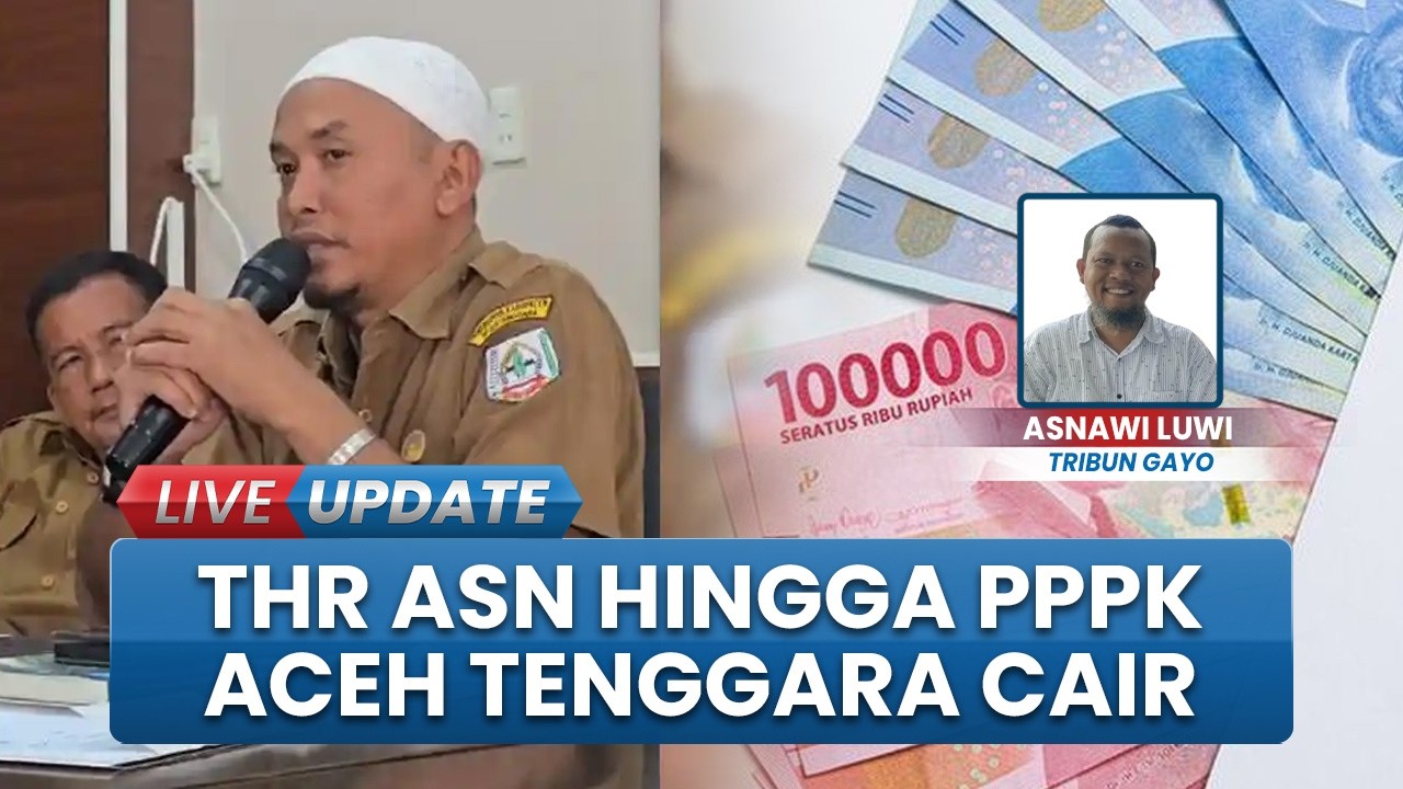 Besok THR ASN, PPPK dan Anggota DPRK Aceh Tenggara Cair