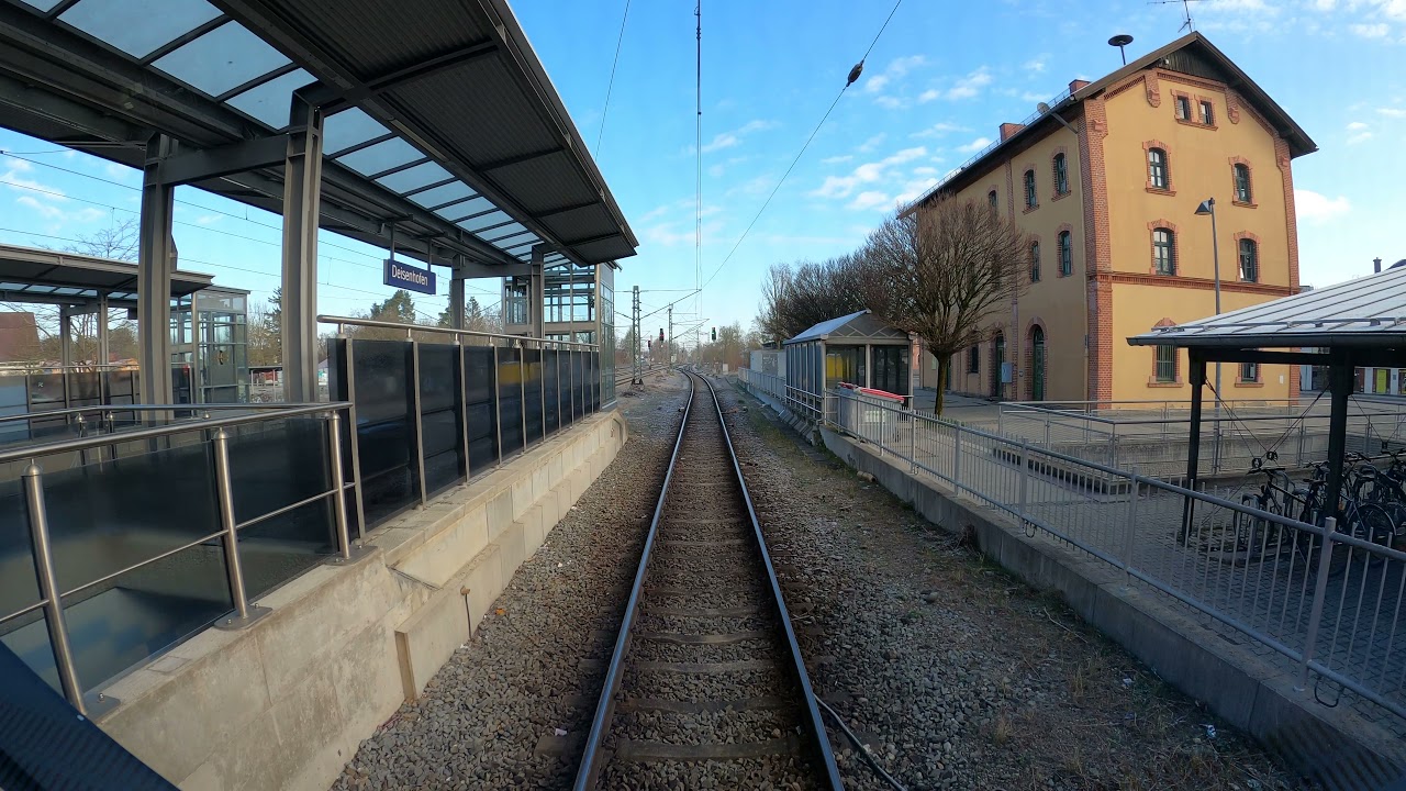 Führerstandsmitnahme S-Bahn München S3 Deisenhofen - Ostbahnhof BR423 Wide