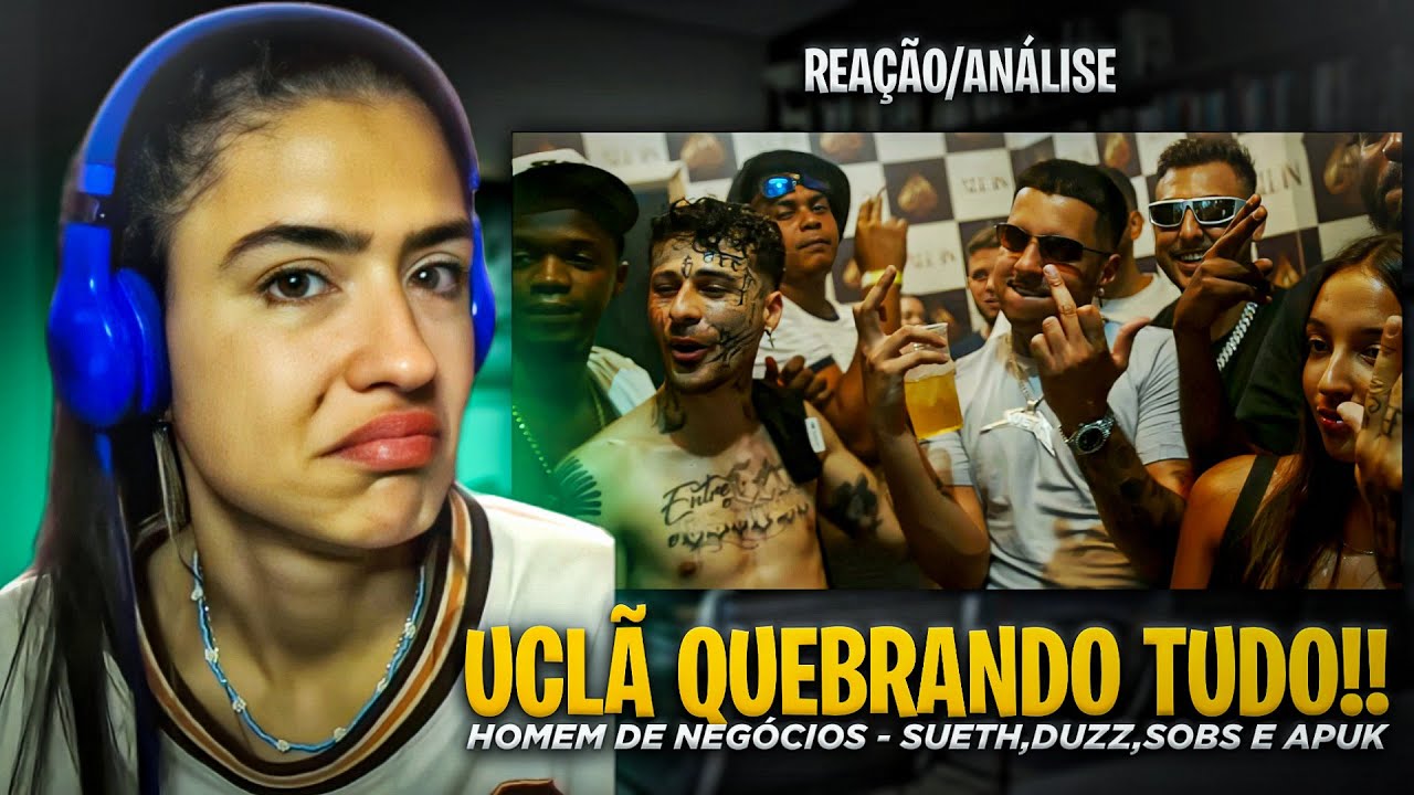 Homem de Negócios - Sueth, Duzz, Sobs & AçúK (Official Music Video) | REAÇÃO | INDI JADE