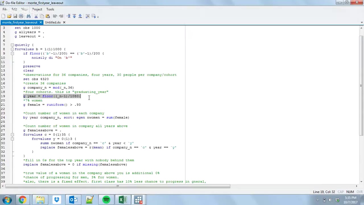 Monte Carlo Simulation in Stata