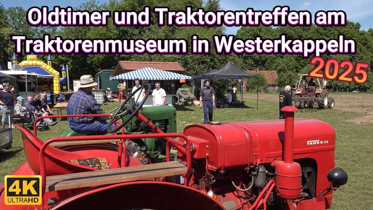 Oldtimer und Traktorentreffen am 10. und 11. Mai 2025 beim Traktorenmuseum Westerkappeln