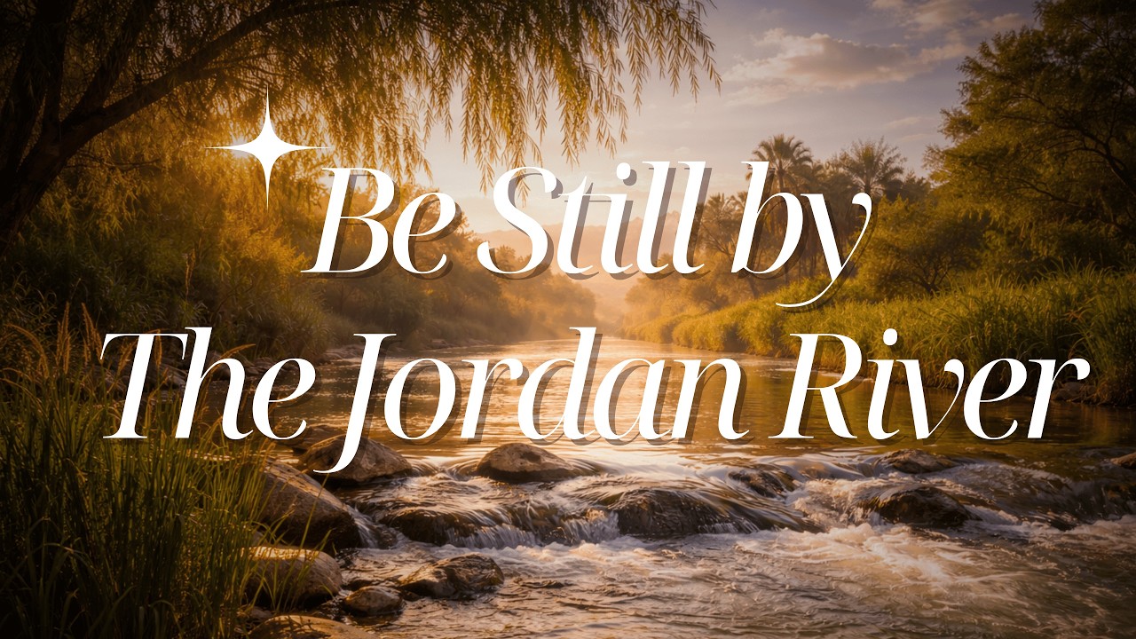 Be Still by the Jordan River 💧 | Morning Peaceful Prayer & Meditation Ambience (No Music)