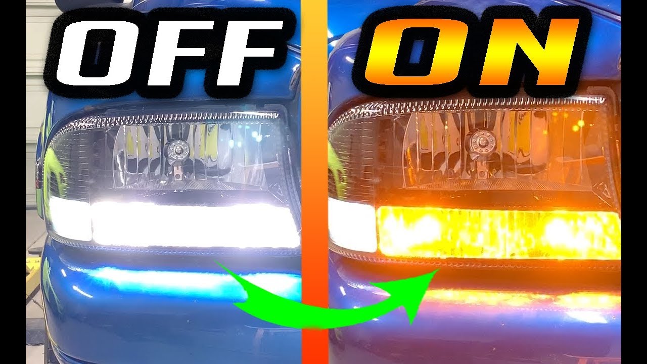 3157 ŻAR&Oacute;WKI LED SWITCHBACK BIAŁE NA BURSZTYNOWE - JDMastar - DODGE DAKOTA