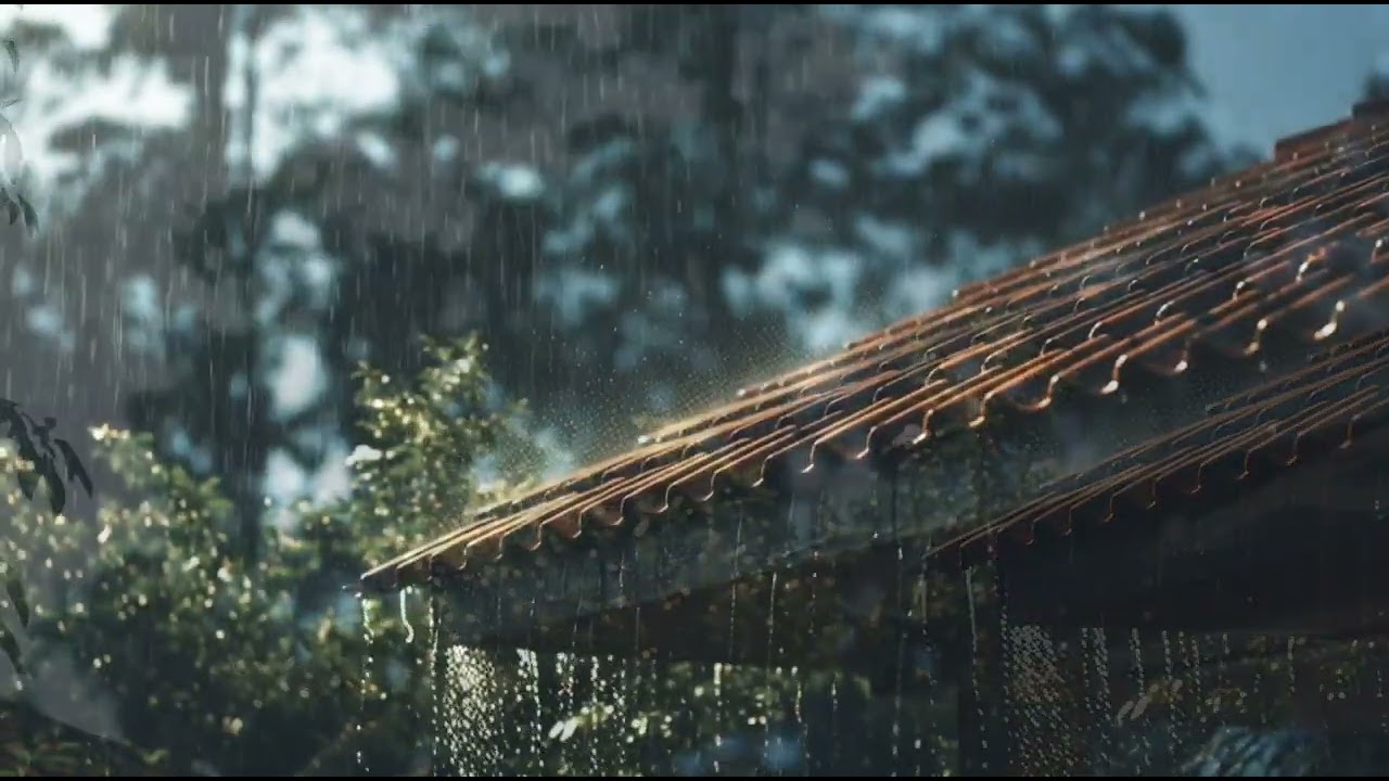 Teduh Mendalam – Suara Hujan & Piano Sleep Music – Rain Sound untuk pengantar tidur