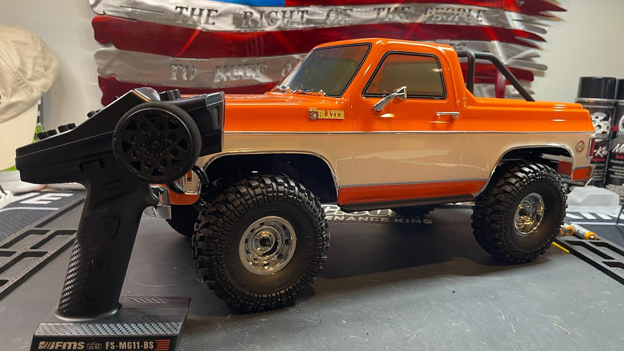 FMS FCX10 conversion to RWD/4WD/FWD