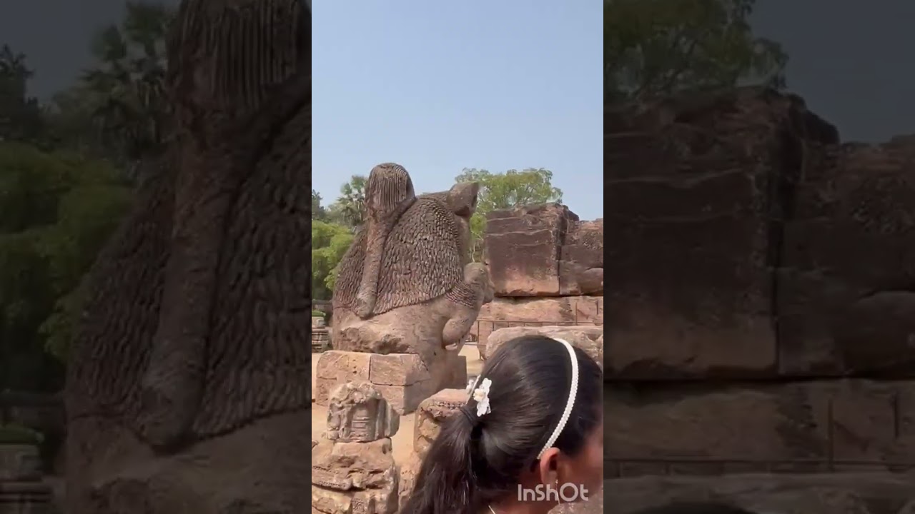 Konark Sun Temple Orissa  India  800 Years Old Temple. The great structure of our ancient temple