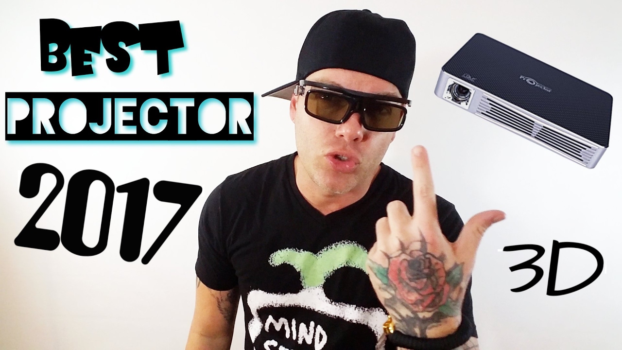 Best Wifi Bluetooth Projector 2017 | Best Wireless 3D Projector with glasses | Toumei V3 Review
