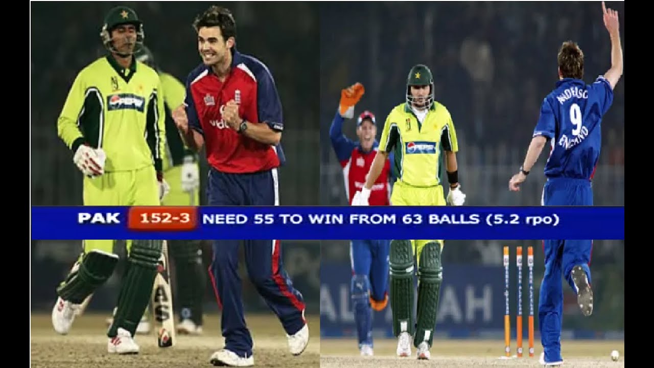 Signature Pakistani Batting Collapse against England