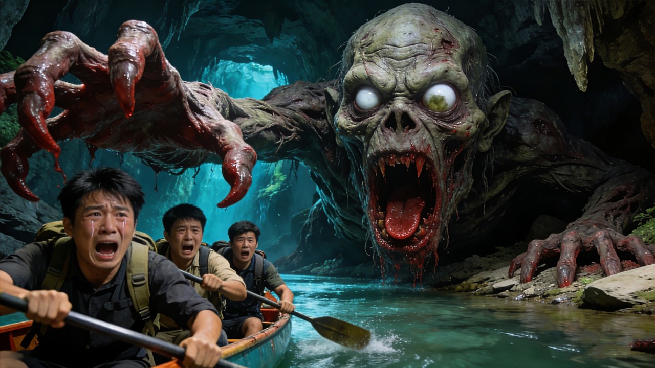 【FULL MOVIE】阴棺开棺煞气来！纸人抬轿索命债，鬼门大开无人回！#中國電影 #movie #film