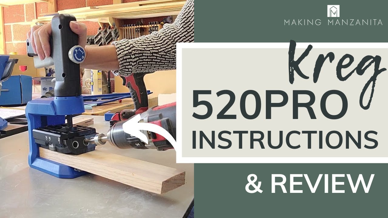 Kreg 520 Pro Instructions & Review