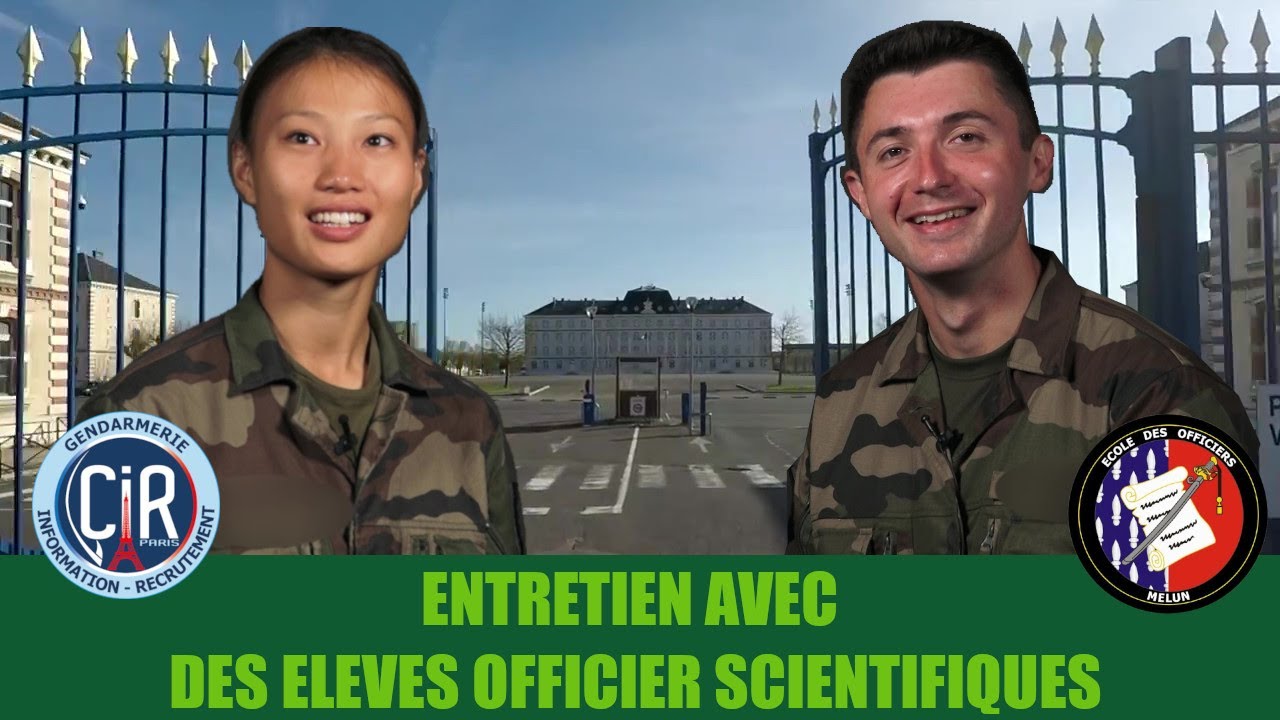 ENTRETIEN AVEC DES ELEVES OFFICIERS SCIENTIFIQUES