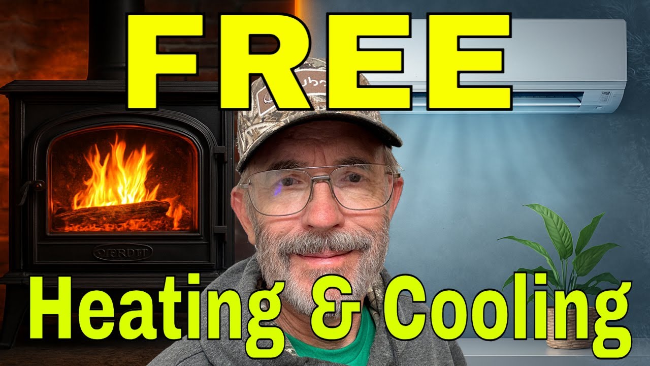 Heating and cooling your home for Free! Off Grid Living