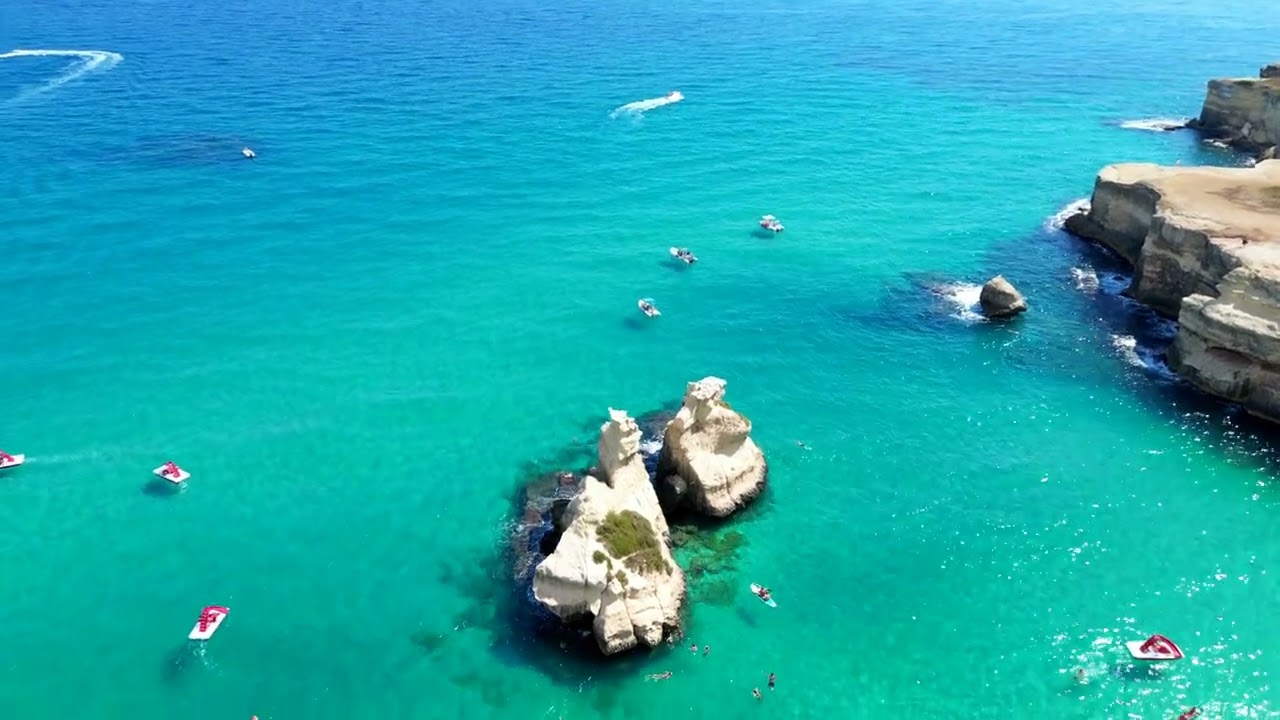 Dji Mini 3 Pro - Estate 2022 - Otranto Le 2 Sorelle - Torre Dell'Orso 4k