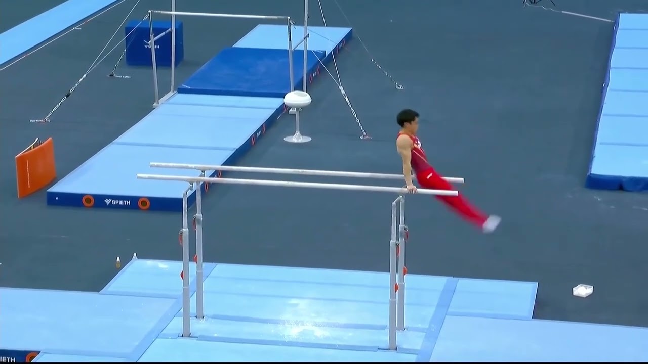 Tanigawa Wataru (JPN) [PB 14.200🥈] 2026 Baku World Cup_MAG Parallel Bars Final