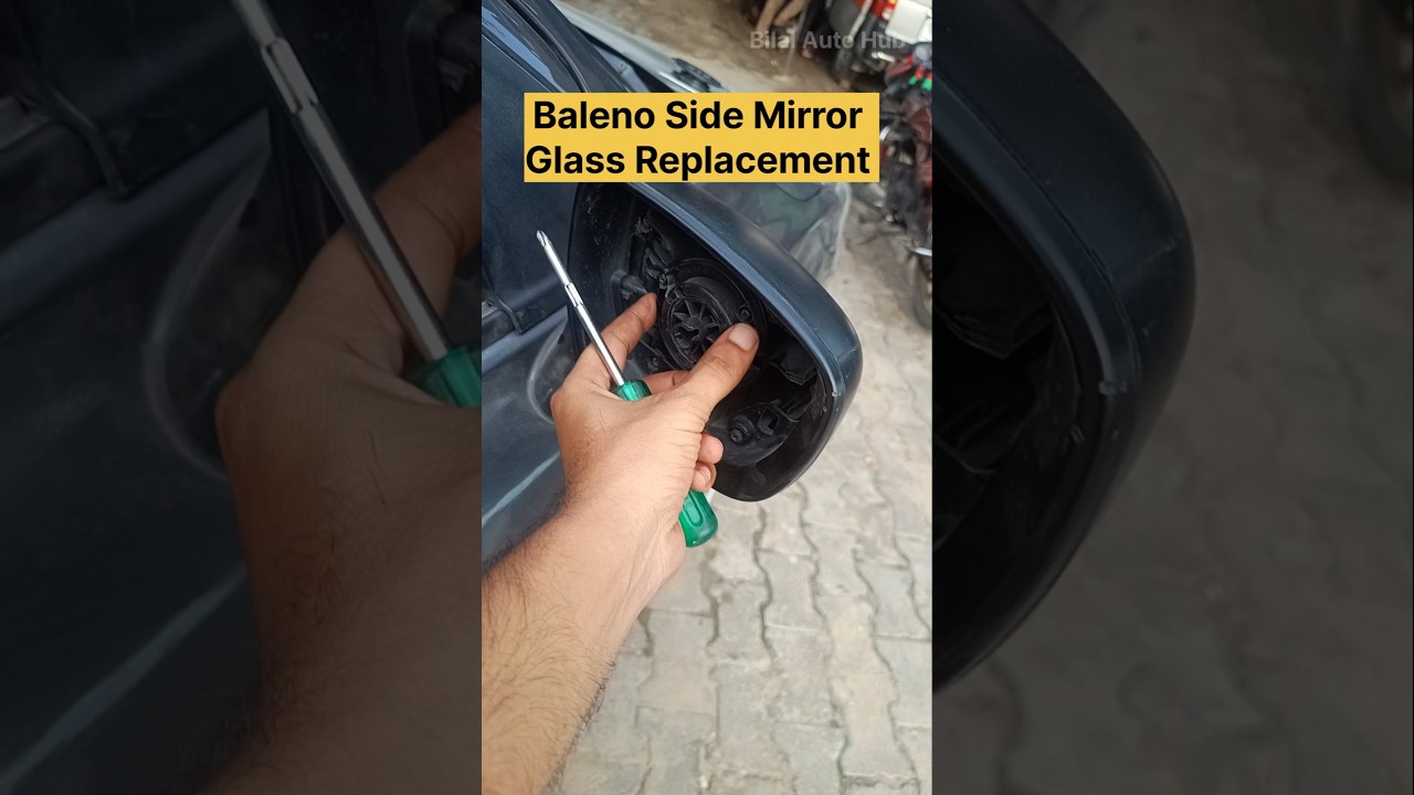 Baleno Side Mirror Glass Replacement