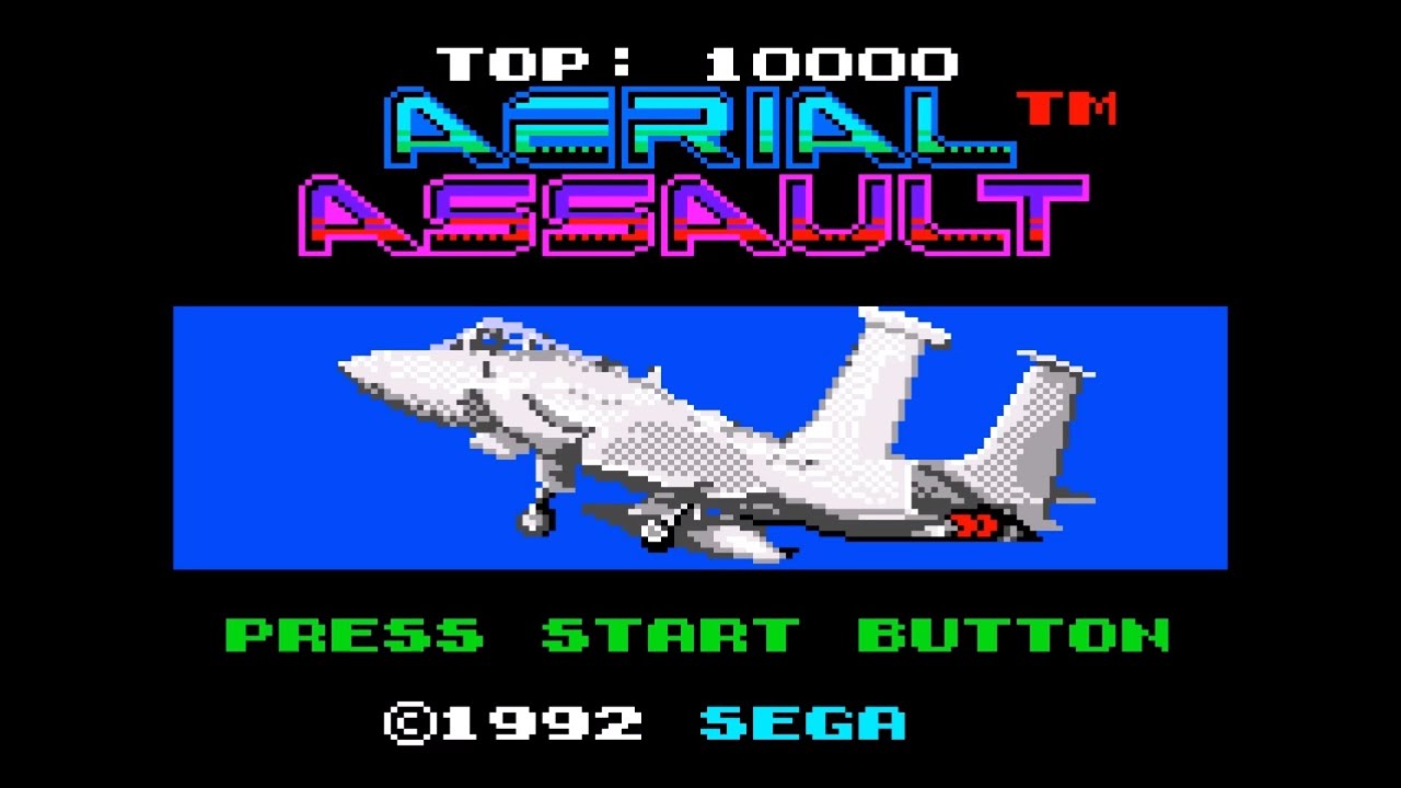 Aerial Assault (Sega Game Gear) Longplay
