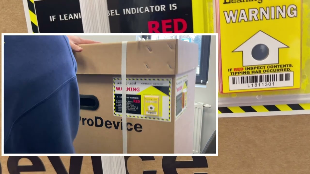 ProDevice product protection during transport - special indicators