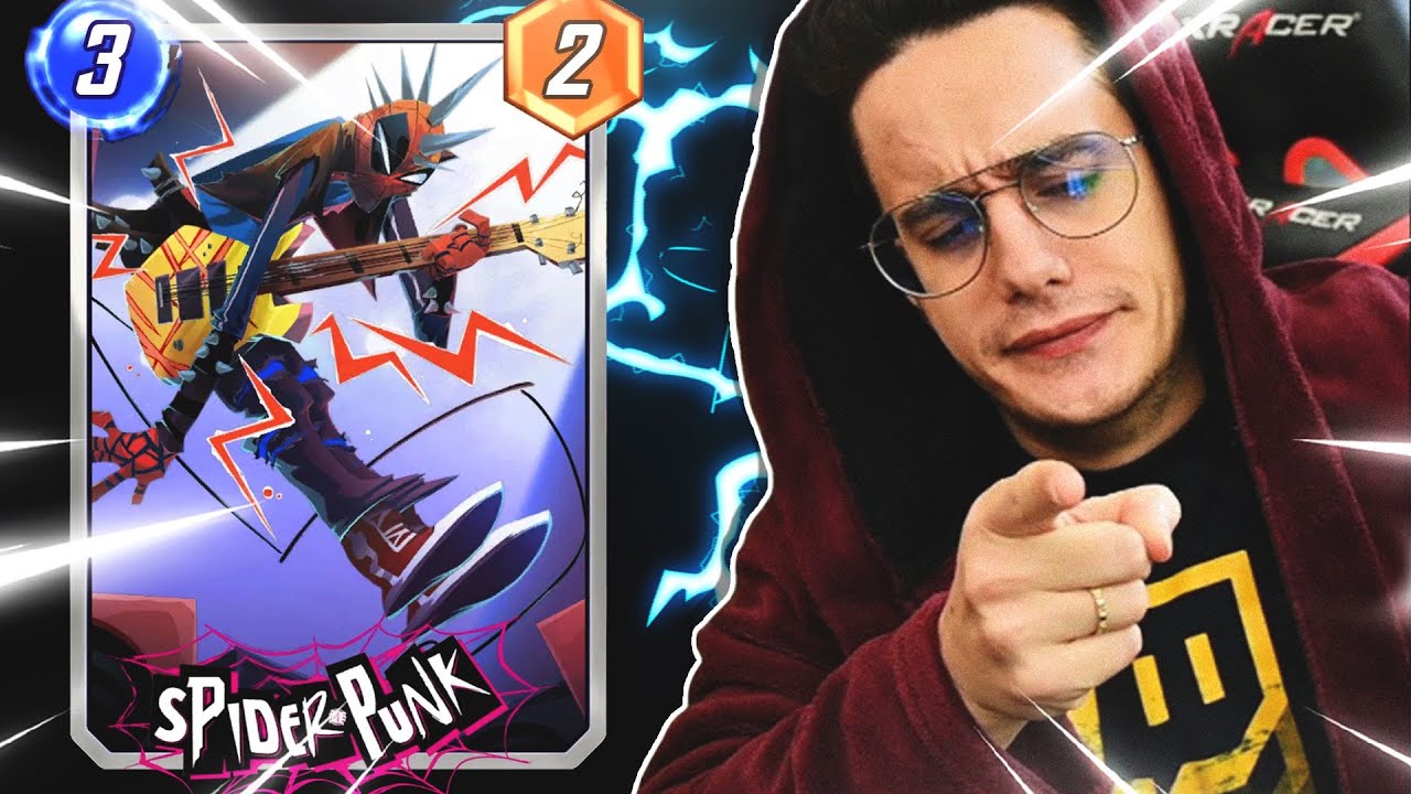 SPIDER-PUNK carta clamorosa! GIOCA PER 15 PUNTI!!! | Marvel Snap ITA