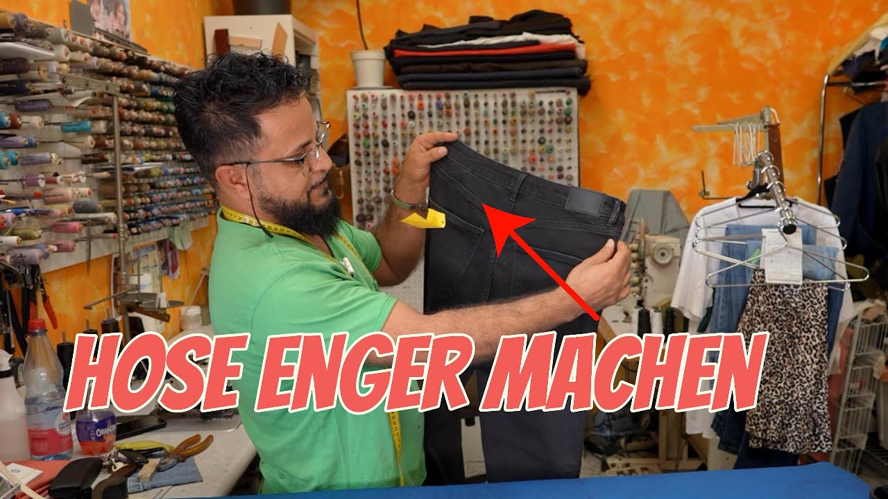 Hose am Bund enger machen👖 in 10 Min: schnell und einfach [Tutorial]