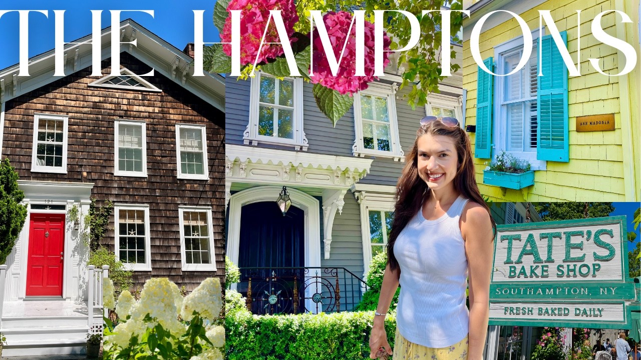 Hamptons Vlog: Beaches, Books, Coffee, Ice Cream, Gift Shops & More