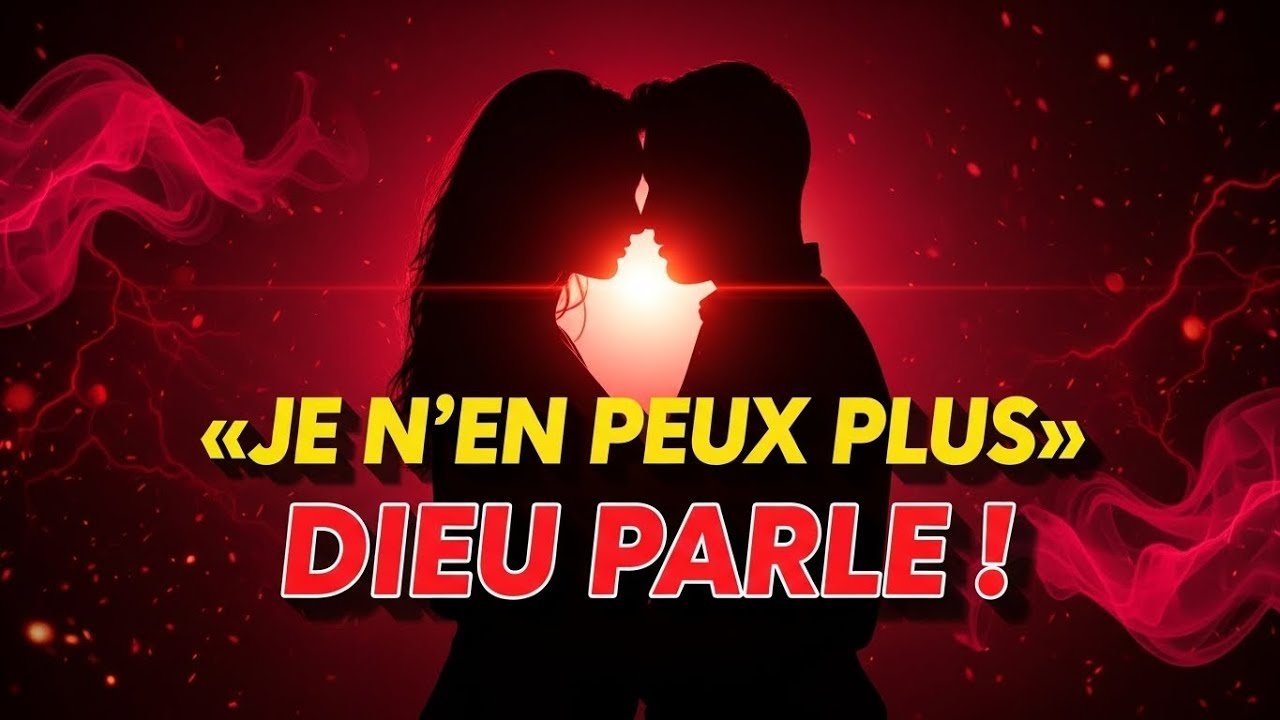DIEU VOUS DIT AUJOURD'HUI : CETTE PERSONNE N'EN PEUT PLUS — ELLE A PRIS UNE DÉCISION