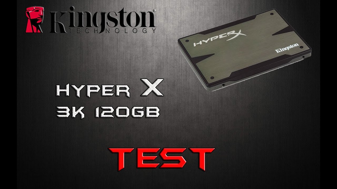 Kingston HyperX 3K 120GB SSD - test