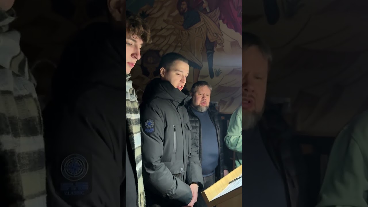 «Яко с нами Бог». Мужской хор регент Букова М.Ю. Храм «Покров Пресвятой Богородицы».