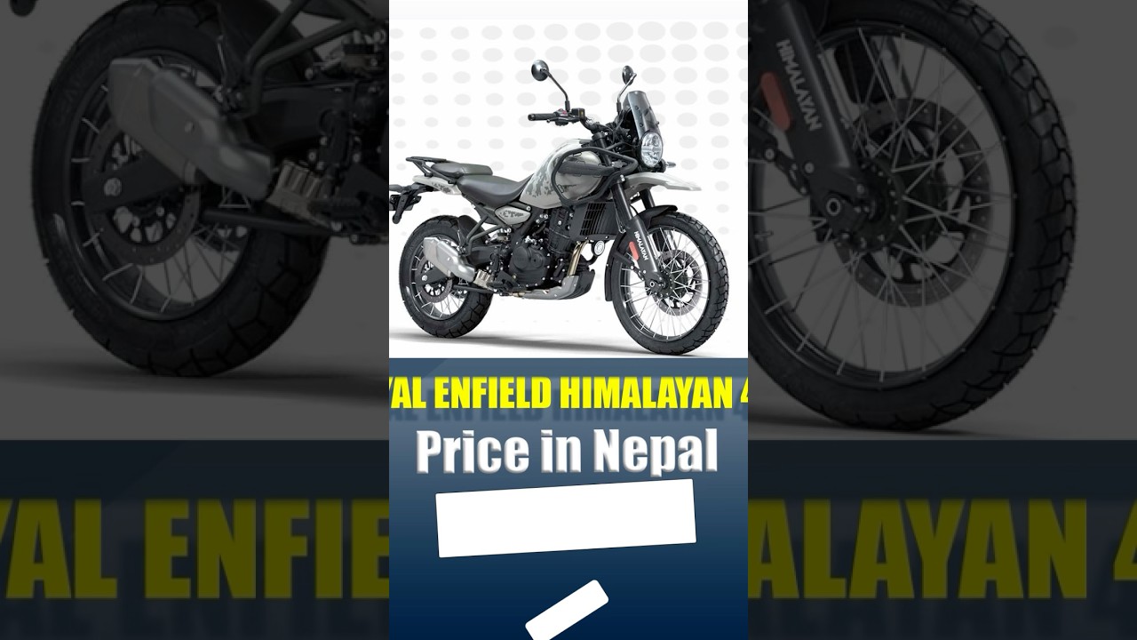Royal Enfield Himalaya 450 price in Nepal. 
