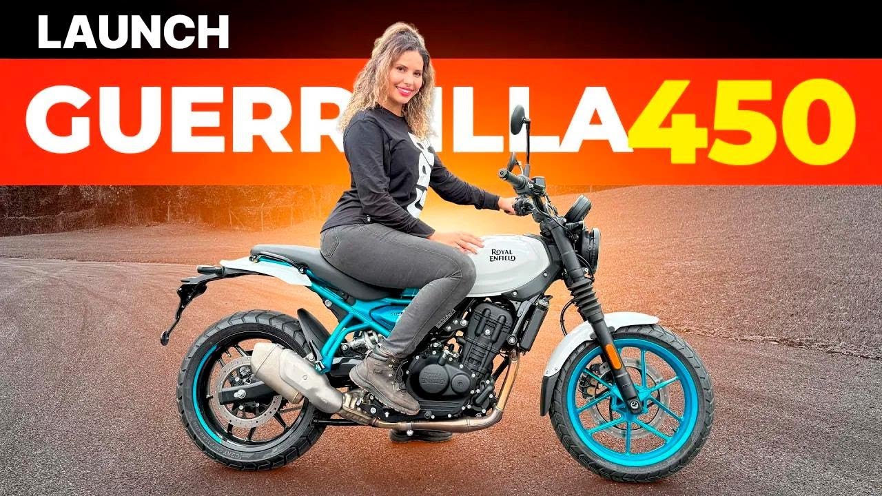 Guerrilla 450 Test Ride: Price, Colors, Tech & Accessories – Royal Enfield Guerrilla 450 Launch