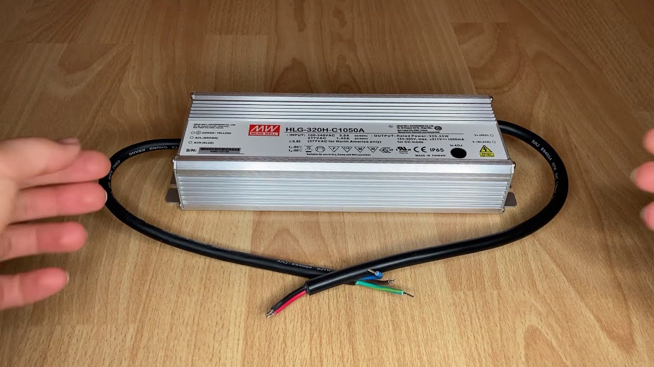 HLG-320H-C1050A Mean Well Proudov&yacute; zdroj pro LED 3