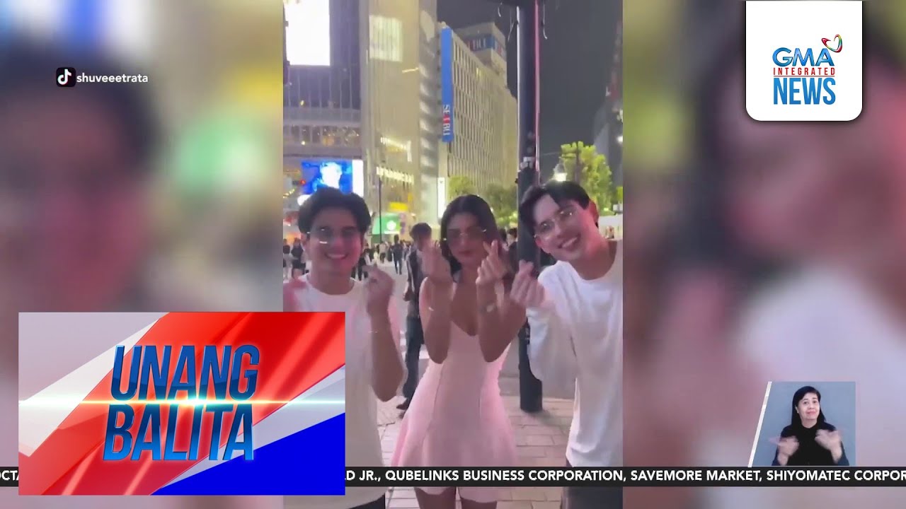 Shuvee Etrata, Will Ashley, at Ralph de Leon, enjoy sa pamamasyal sa Japan | Unang Balita