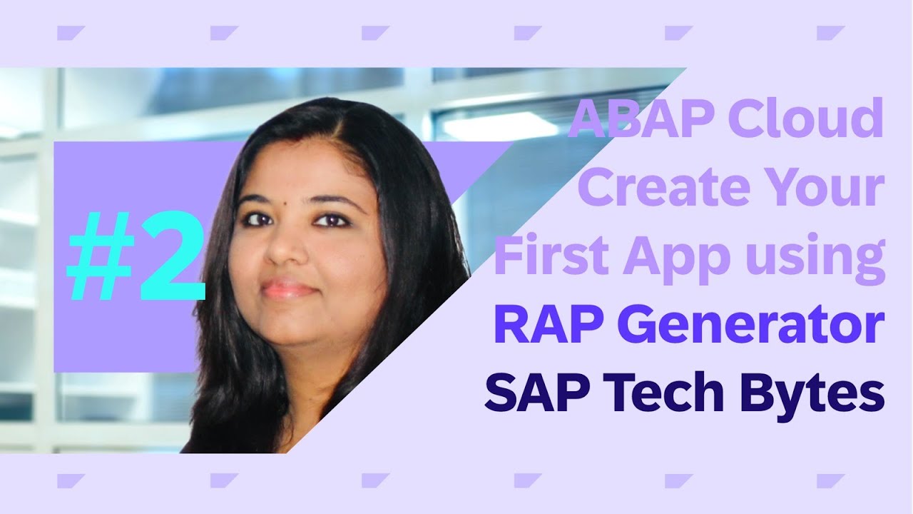02 - ABAP Cloud - Create your First App using RAP Generator