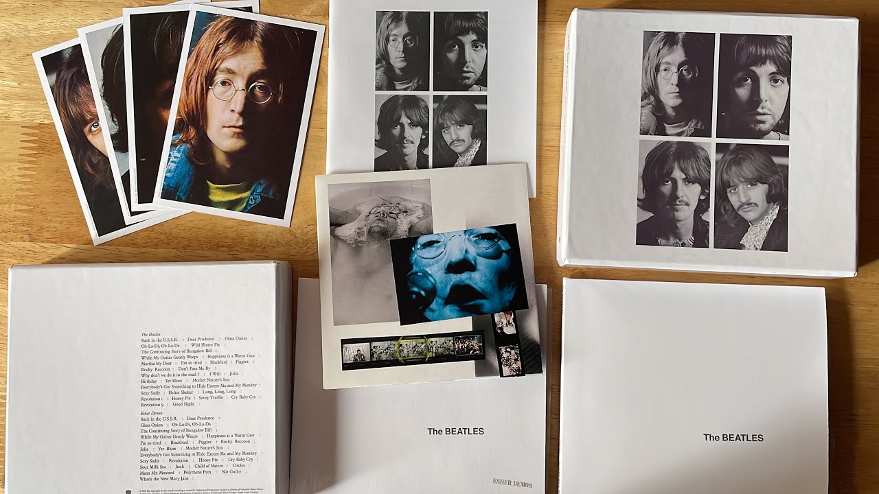 Custom CD Box Set: The Beatles & Esher Demos (Lift-Top Box)
