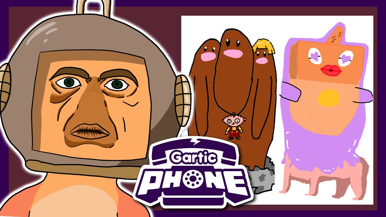 We Created AWFUL Pok&eacute;mon in Gartic Phone...