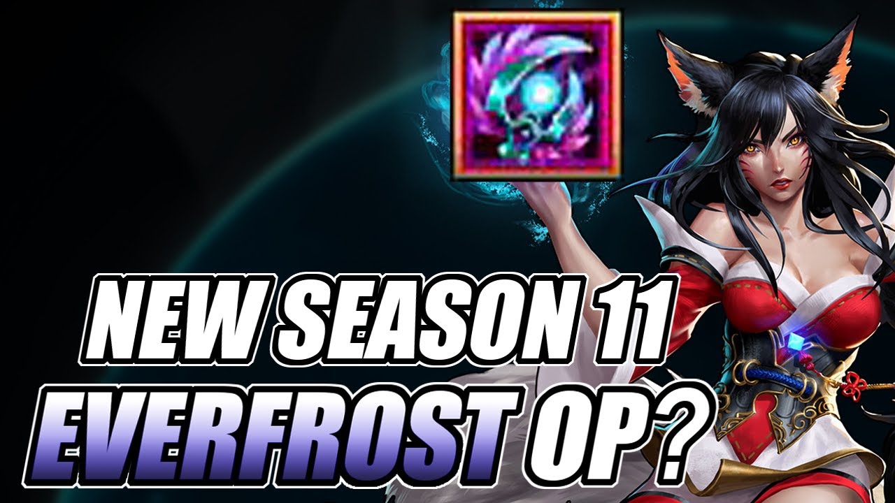 SEASON 11 AHRI GLACIAL IS POSSIBLE?! League of Legends Everfrost Build PBE ~ LegitKorea Rank 1 Ahri