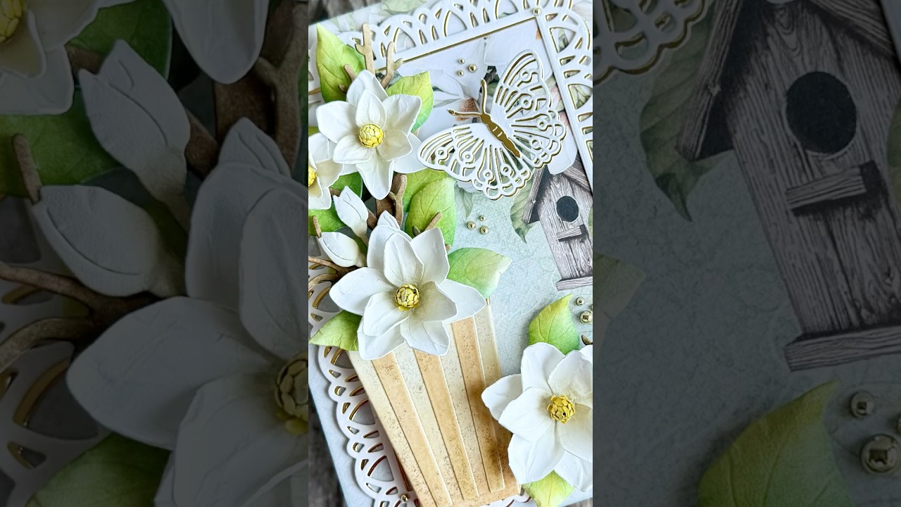 Elegant Magnolia Card