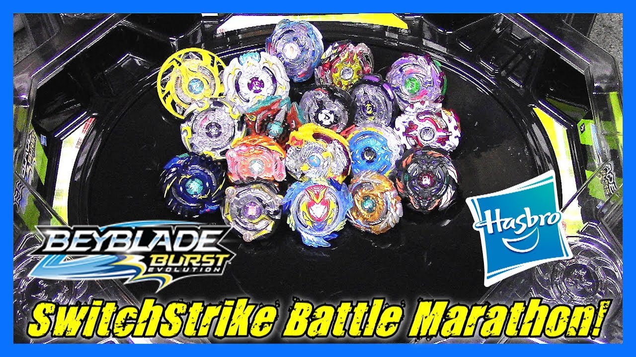 MYSTERY PICK SWITCHSTRIKE BATTLE MARATHON!! Beyblade Burst Evolution | Hasbro