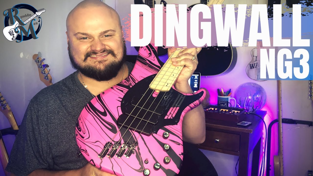 Dingwall NG3 Bass Review // 2020 Pink Swirl Finish