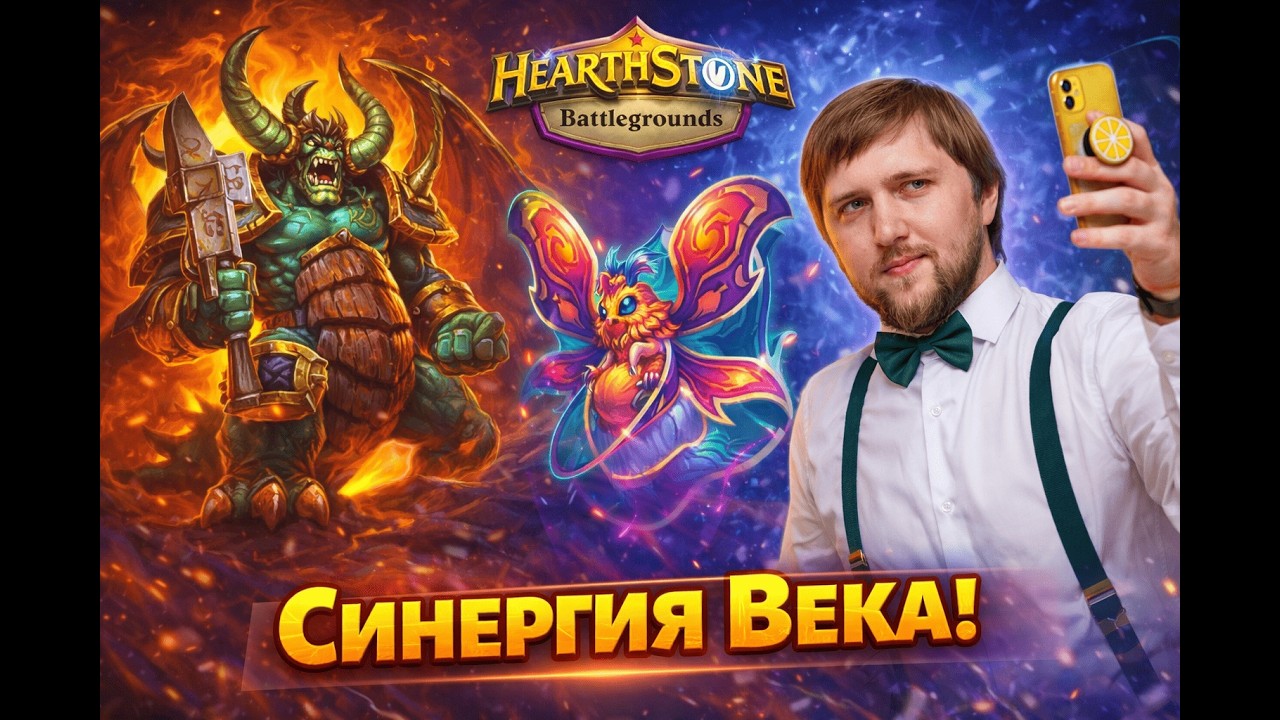 Синергия века! #патч #just_svyat #heartstone #хартстоун