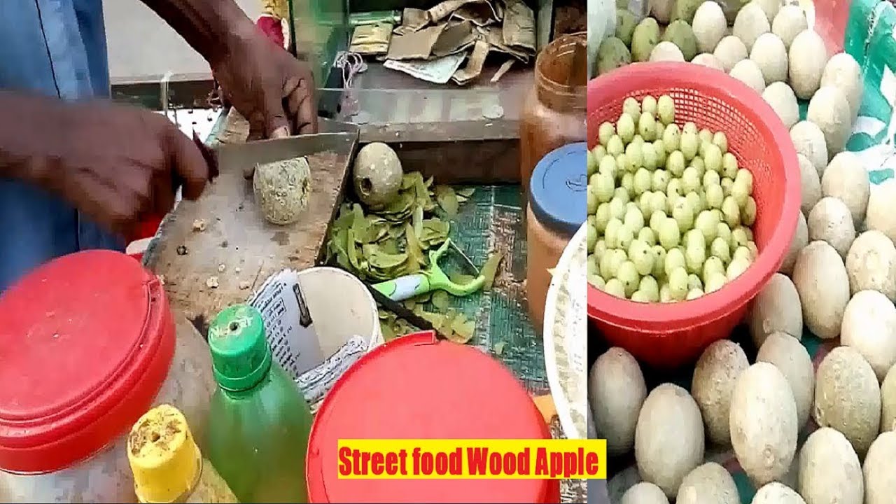 Popular Street food Kadbel Vortha Testy masala Bel Wood Apple* Bengali Spicy foods Dhaka Bangladesh