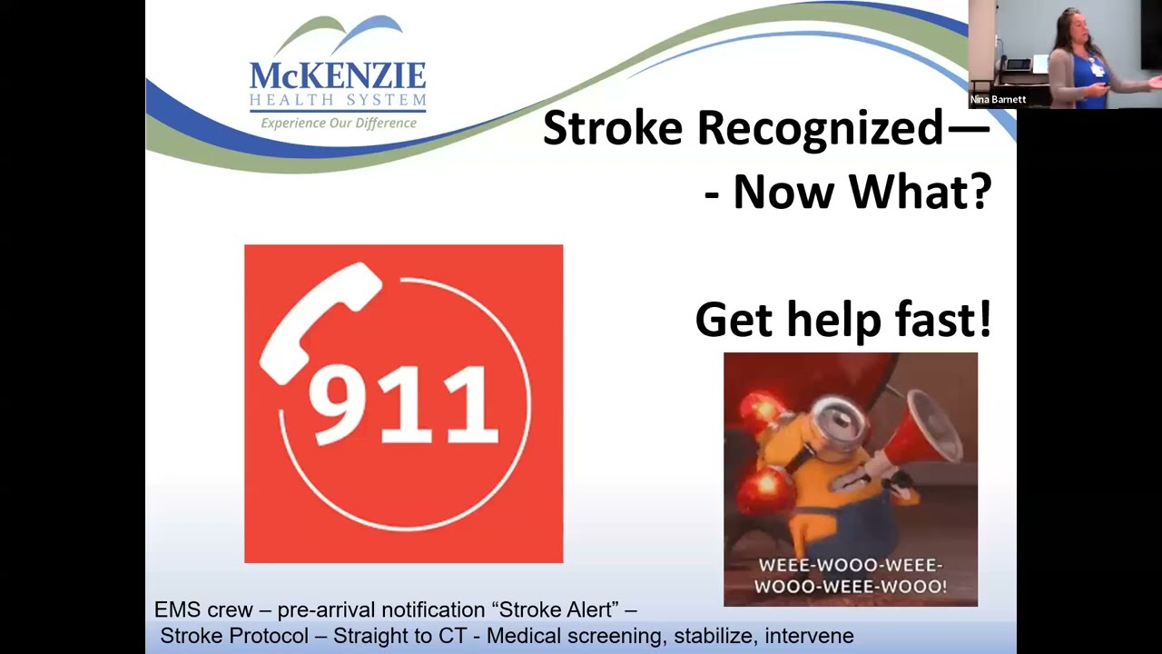 Stroke Awareness: Be F.A.S.T. | Healthy Living – McKenzie Health System (10/25)