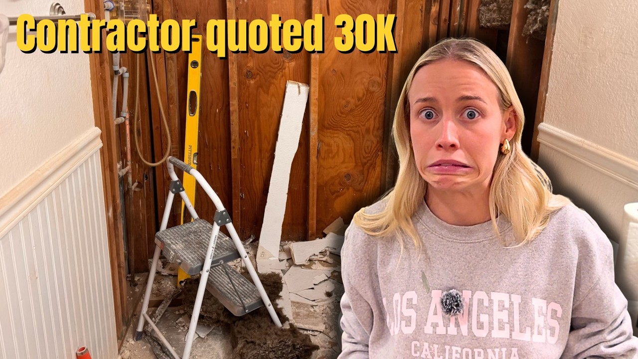 Can I Demo My Bathroom With No Experience For Under 5k (Contractor quoted 30k) Part 4