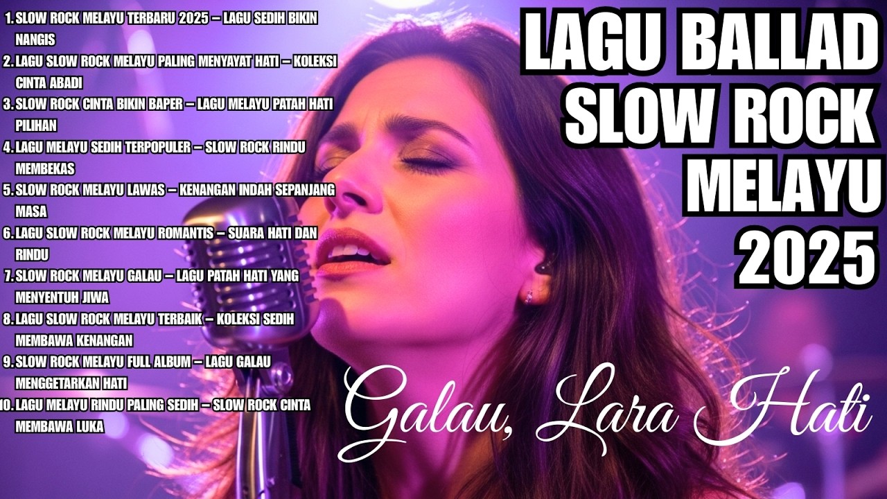 Lagu Melayu Kenangan Sedih – Slow Rock Galau Menggetarkan Jiwa