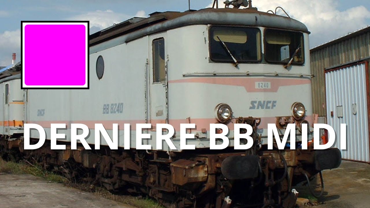 L'histoire des BB 8100 : les dernière BB MIDI de la SNCF.