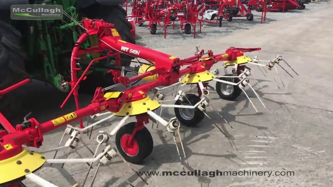 Pottinger 540N 18ft 4 Rotor Tedder