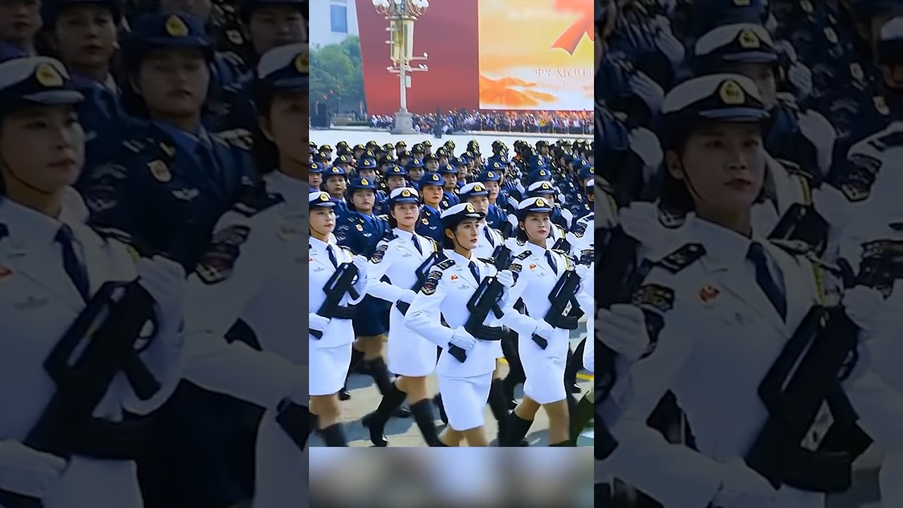 Chinese Women&rsquo;s Military Parade