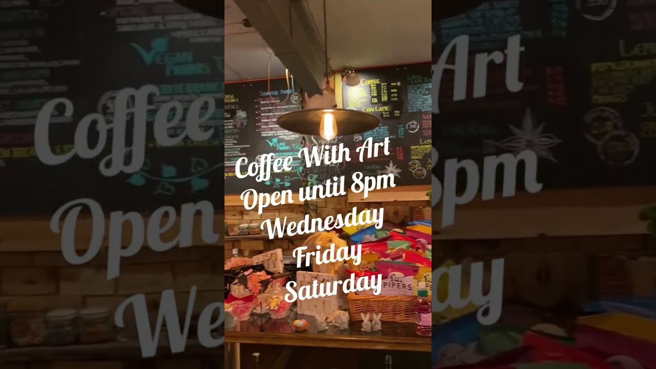 Something new to do in Bedford at Coffee With Art!